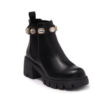Madden Girl Black Ankle Boots